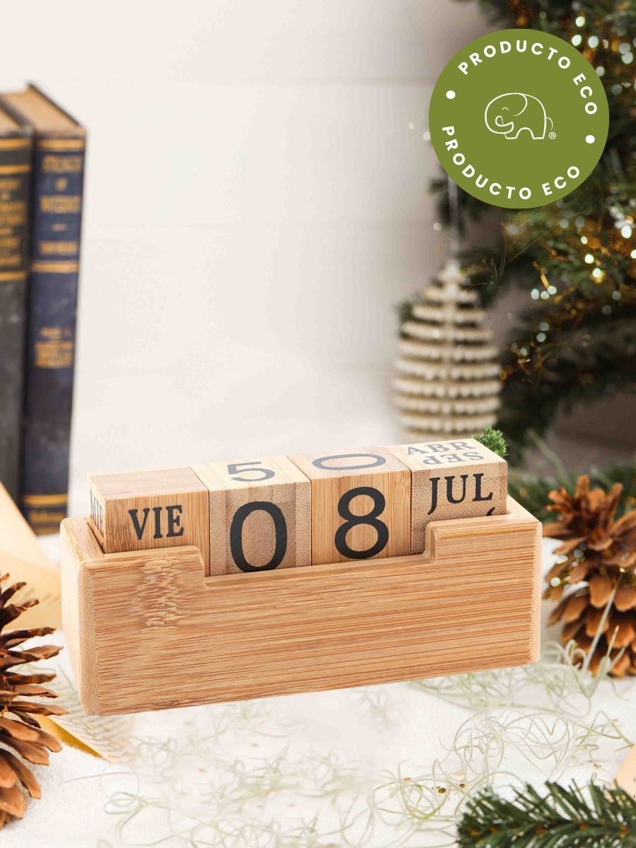 • Calendario Ecológico en Madera