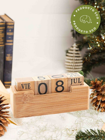• Calendario Ecológico en Madera