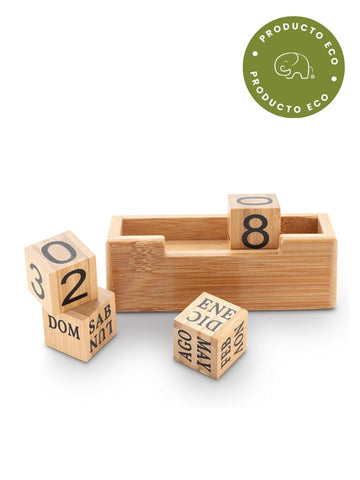 • Calendario Ecológico en Madera