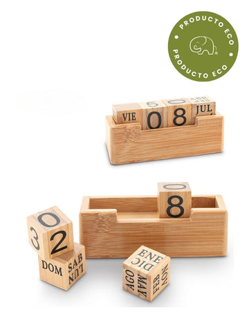 • Calendario Ecológico en Madera