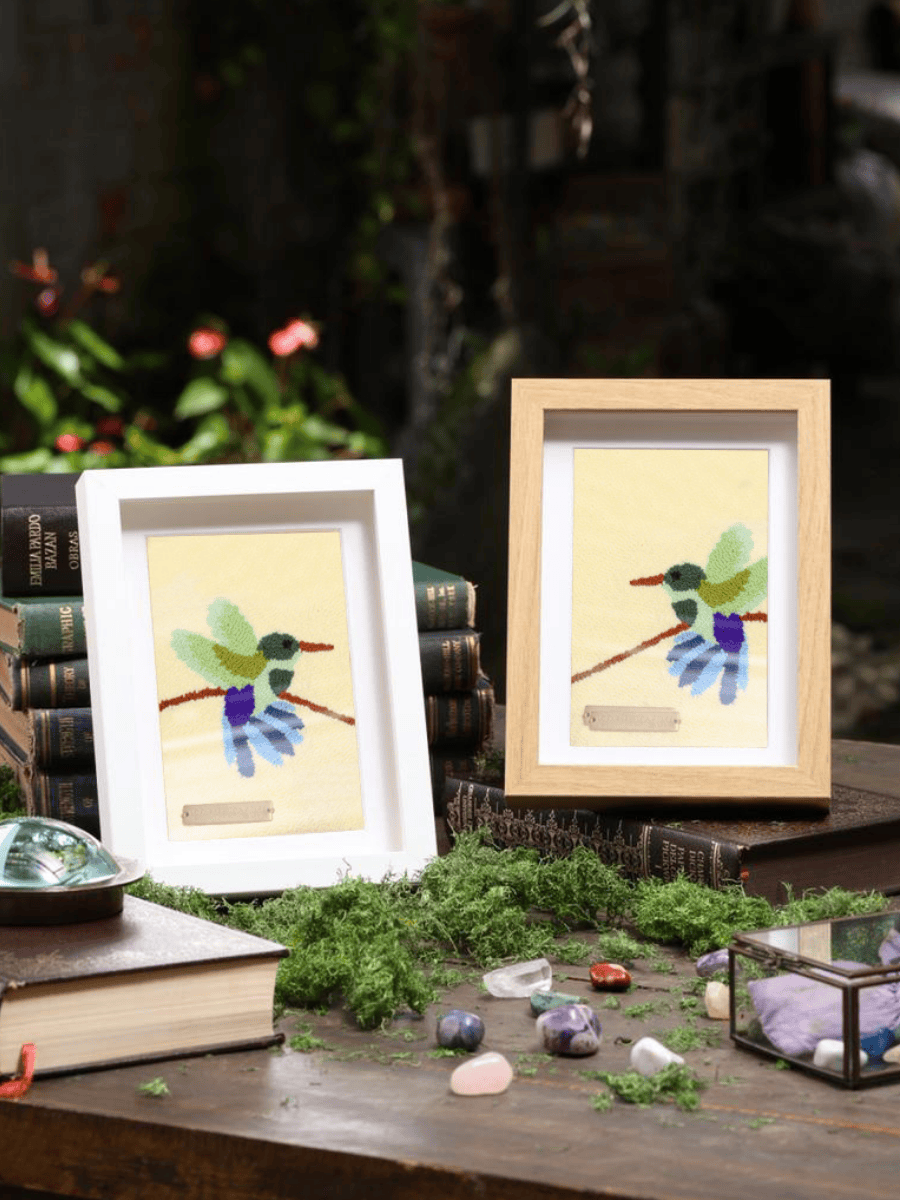 • Obra Pájaro Colibri No. 7