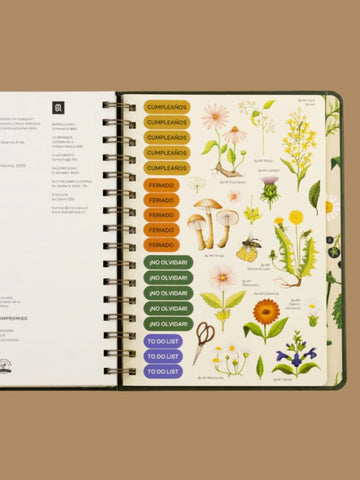 Agenda 2026 Compañia Botánica - Herbario (Semanal)