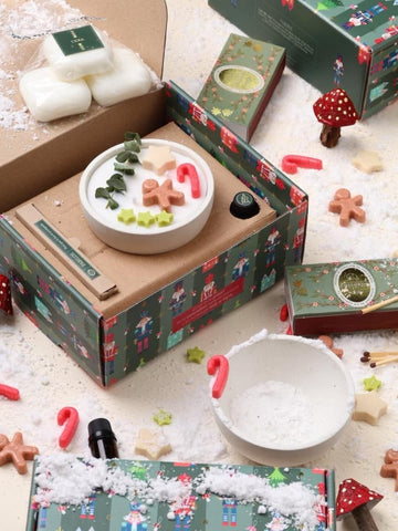 • Kit para hacer Tu Propia Vela de Navidad