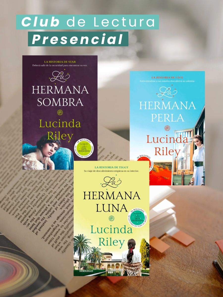 Club de Lectura Presencial - La Hermana Sombra, Perla y Luna