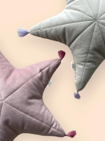 Cojín Estrella de Mar Rosa