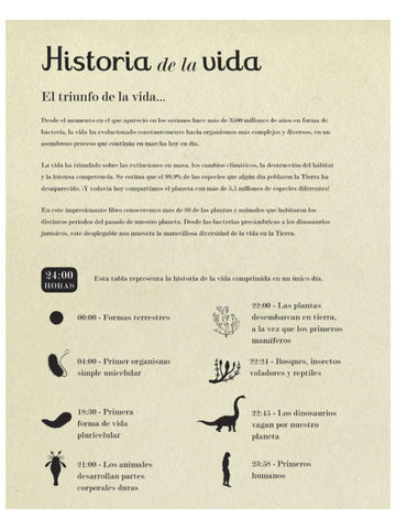 Historia de la Vida, Evolución