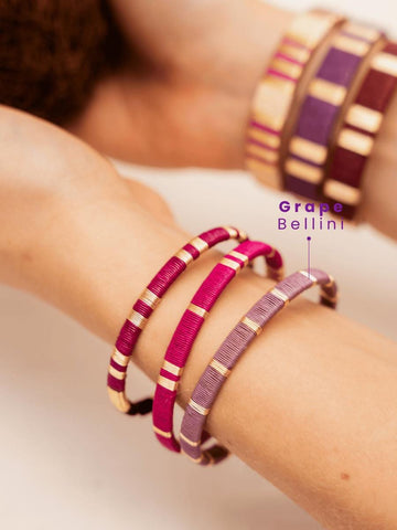 Handwoven Colombian Bracelet | Indigenous Artisan Jewelry | Gold Wire & Natural Fiber Bangle | Boho Chic Cuff | Ethical Gift for Her