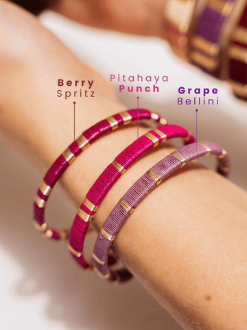 Handwoven Colombian Bracelet | Indigenous Artisan Jewelry | Gold Wire & Natural Fiber Bangle | Boho Chic Cuff | Ethical Gift for Her
