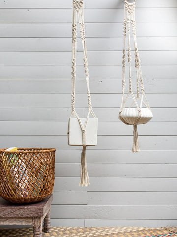 Barichara Hanging Pot Planters (4 Pcs) (No plants included)