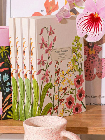 Cuaderno Pasta Dura Romantic Orchids