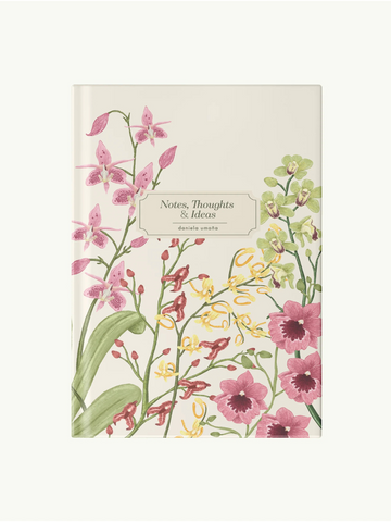 Cuaderno Pasta Dura Romantic Orchids