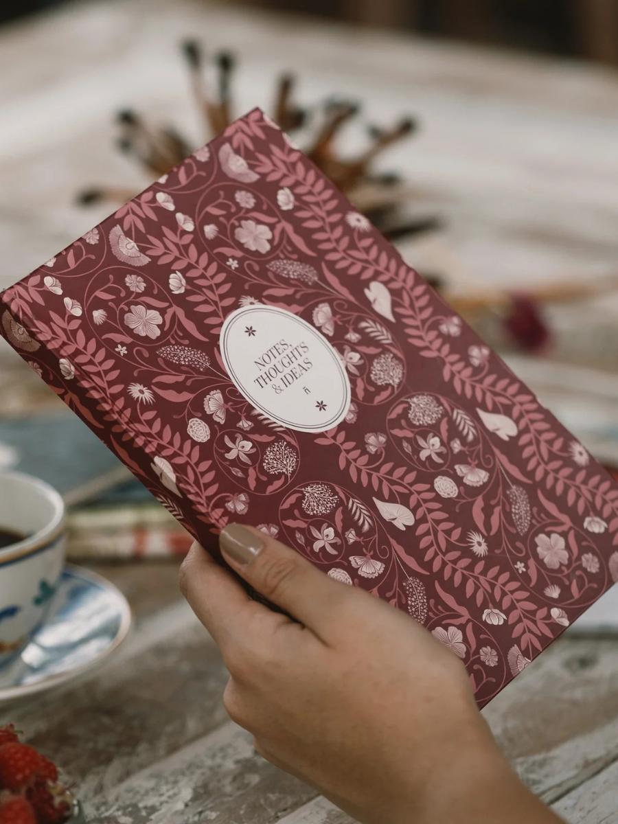 Cuaderno Pasta Dura Vino