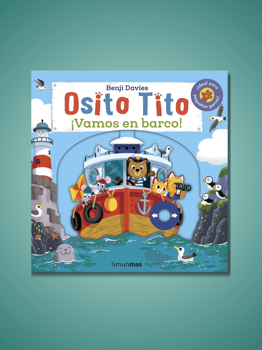 Osito Tito. ¡Vamos en barco!