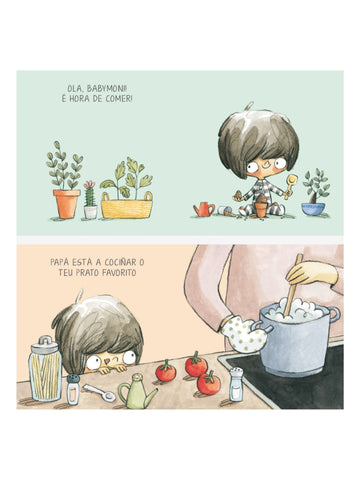 ¡A comer! Baby Moni | Rocio Bonilla