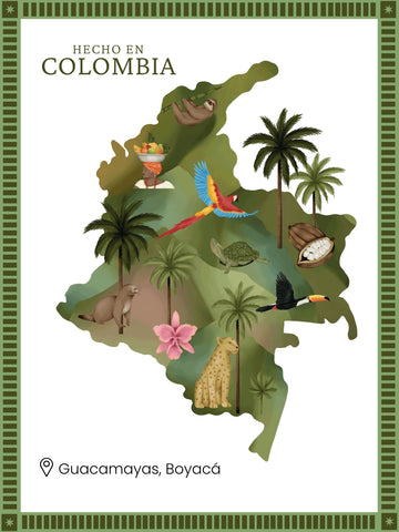 • Bowl Guacamayas Yarumo Azul Oscuro