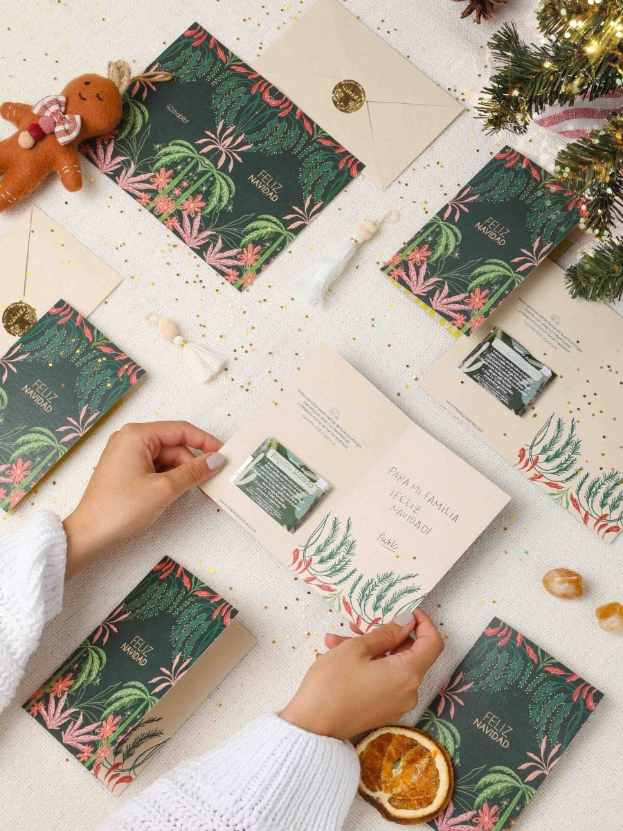 • Tarjeta de Navidad con Semillas