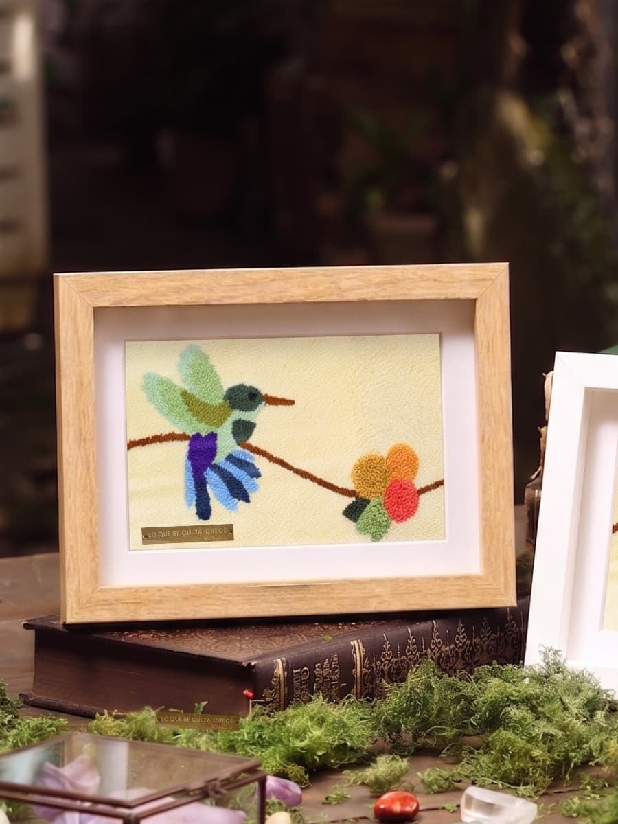 • Obra Pájaro Colibri No. 7