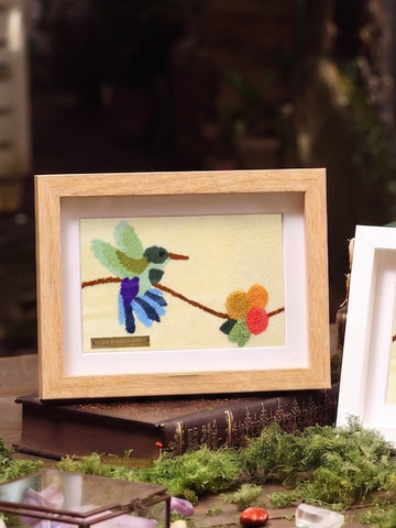 • Obra Pájaro Colibri No. 7