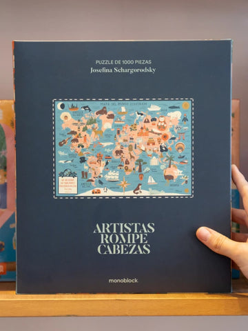Rompecabezas 1.000 Piezas Mapa del Mundo
