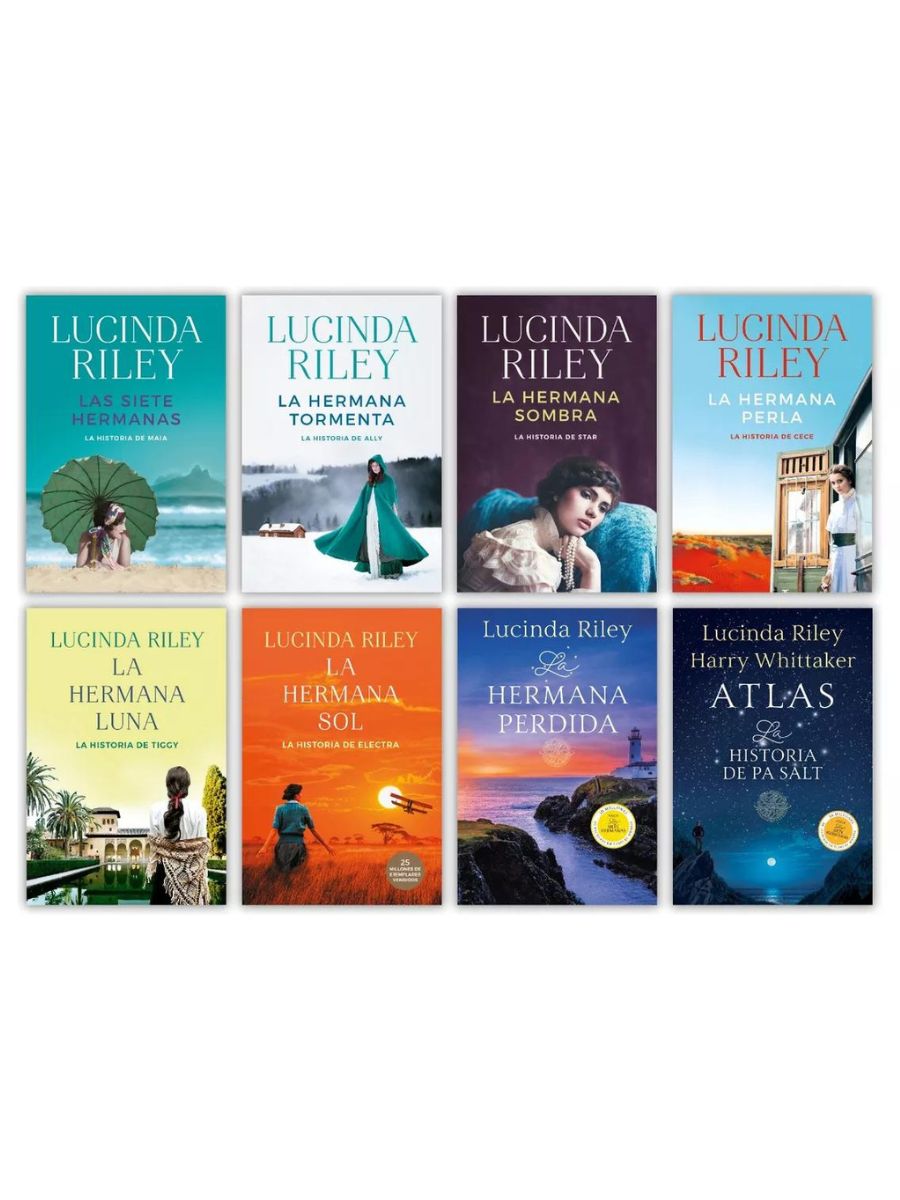 Libros de las siete hermanas de Lucinda Riley - Libros Urgentes. Sólo libros