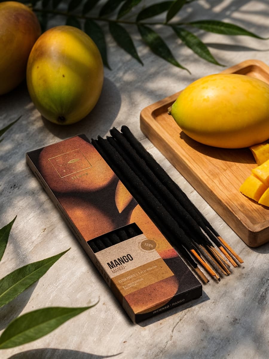Sahumerio Natural Premium Frutas Mango