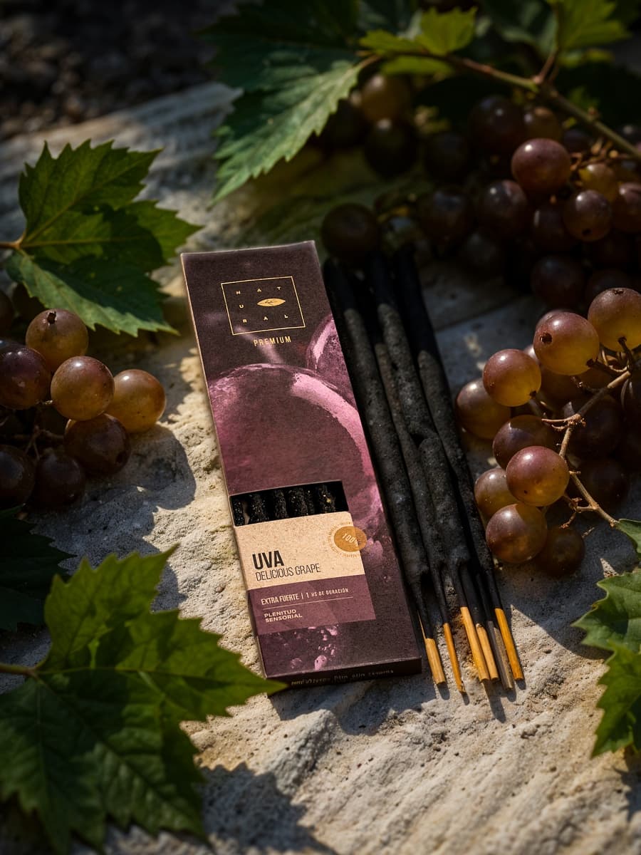 Sahumerio Natural Premium Frutas Uva