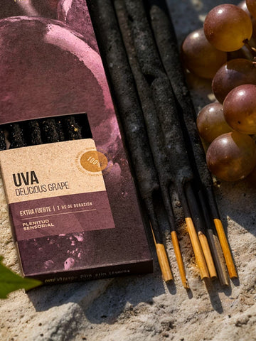 Sahumerio Natural Premium Frutas Uva