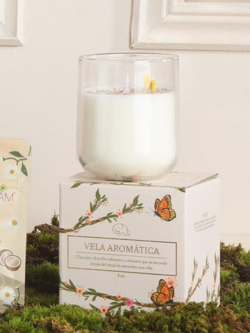 Set de Té Orgánico + Vela Verbena