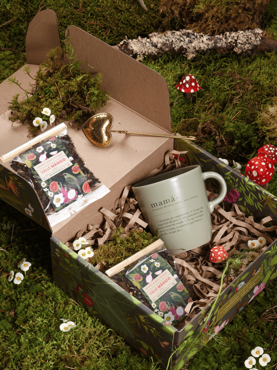 Set de Té Premium Valle Mágico Para Mamá