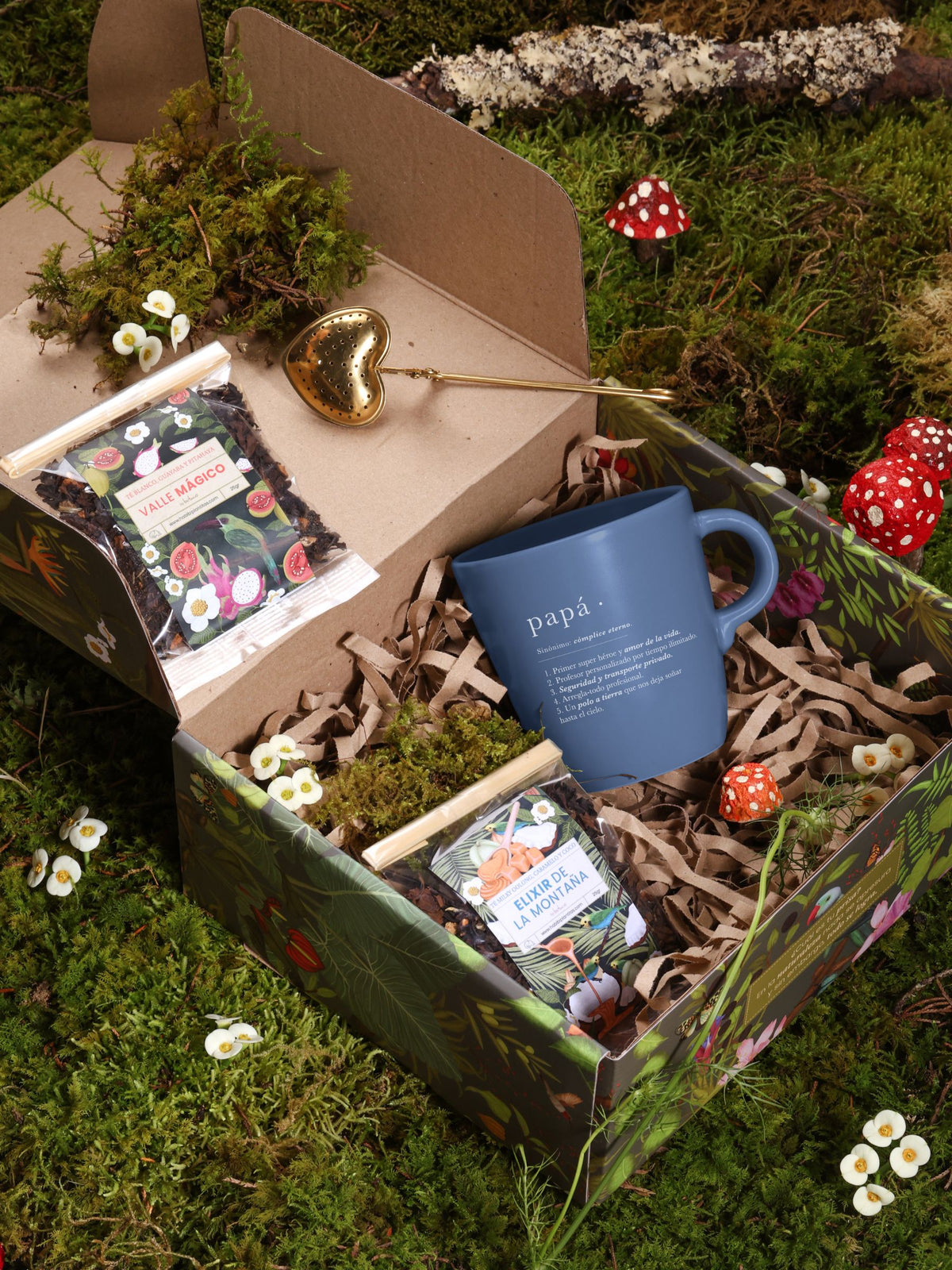 • Set de Té Premium Para Papá