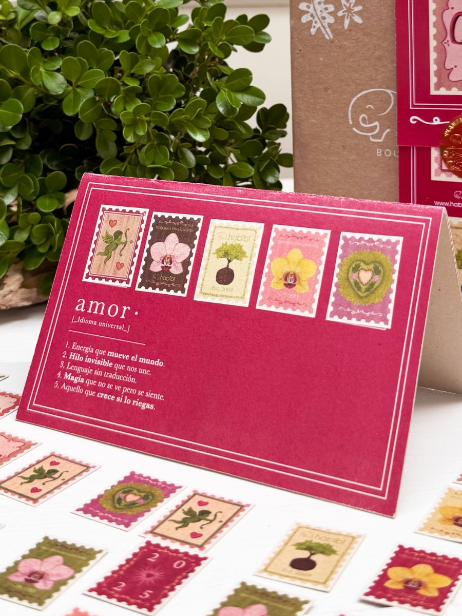 Tarjeta de Regalo Cupido con Semillas